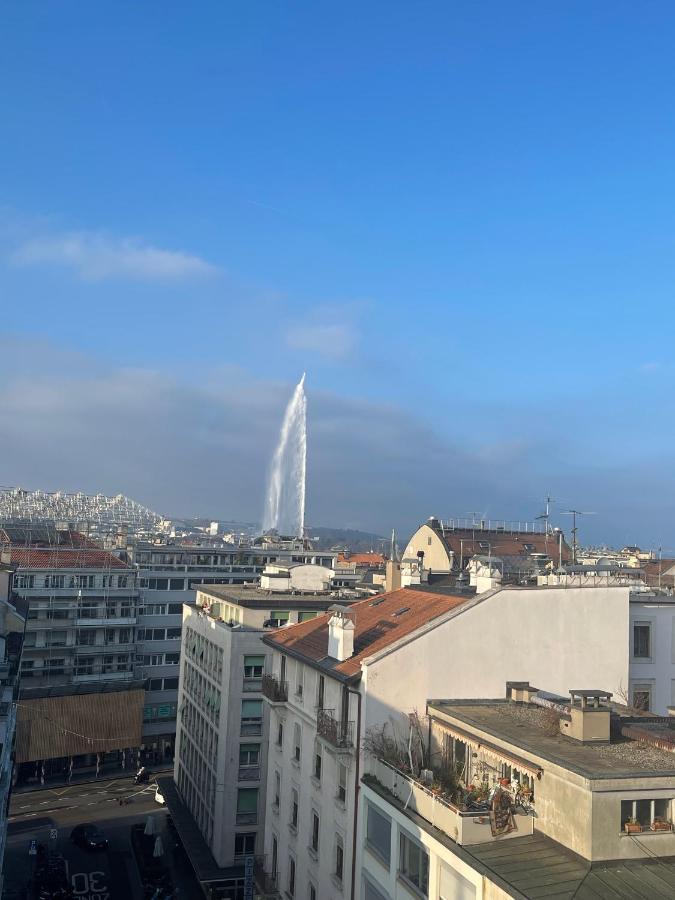 Wowappartements Vue Sur Le Jet D'Eau Genebra Exterior foto