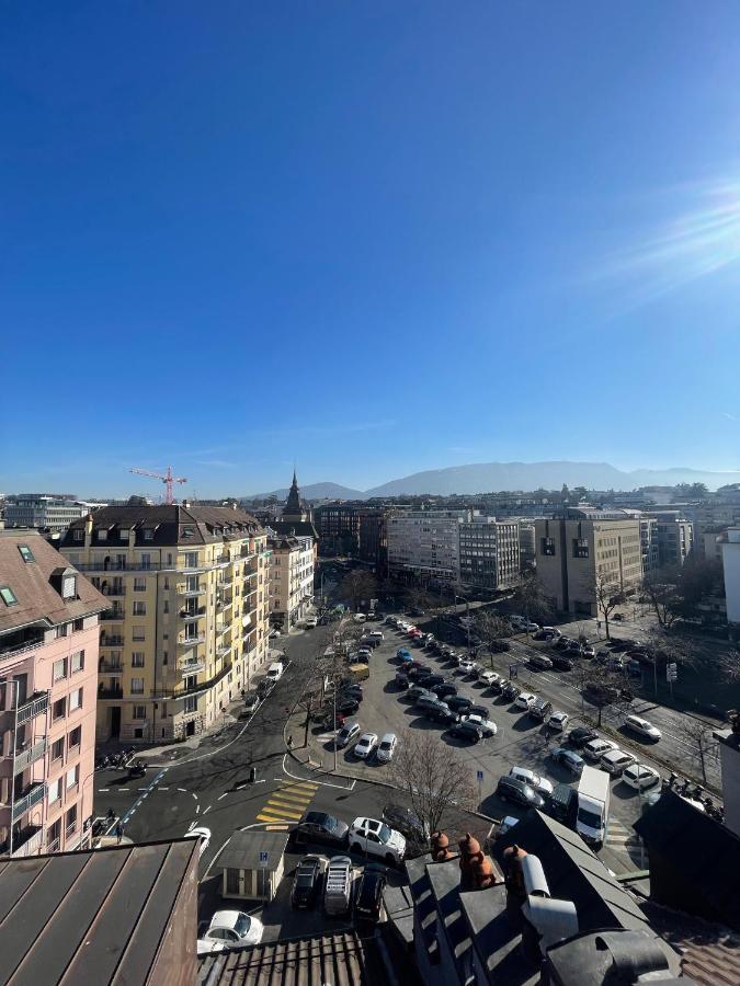 Wowappartements Vue Sur Le Jet D'Eau Genebra Exterior foto