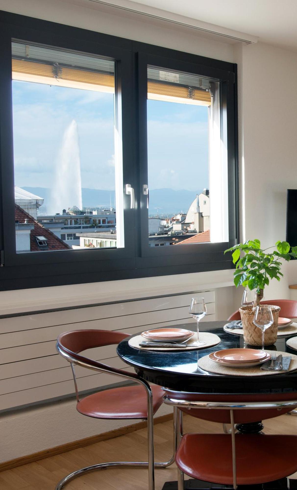 Wowappartements Vue Sur Le Jet D'Eau Genebra Exterior foto